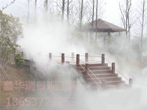 噴泉冷霧系統